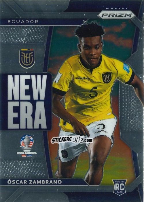 Figurina Oscar Zambrano - Prizm Copa America 2023-2024
 n. NE26 - Panini