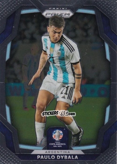 Sticker Paulo Dybala - Prizm Copa America 2023-2024
 n. 7 - Panini