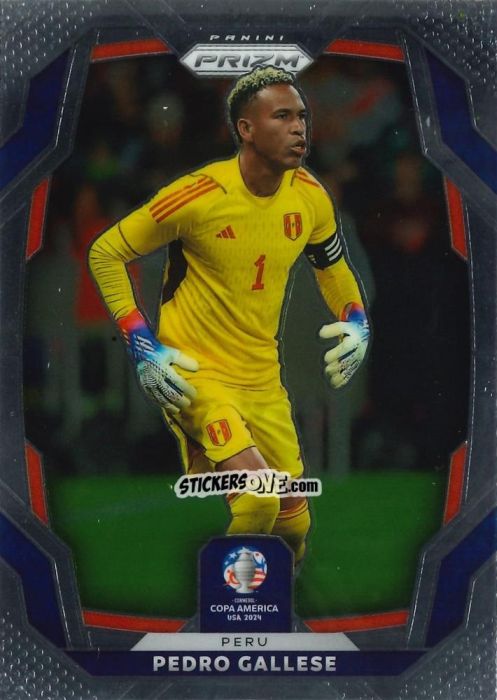 Sticker Pedro Gallese - Prizm Copa America 2023-2024
 n. 91 - Panini