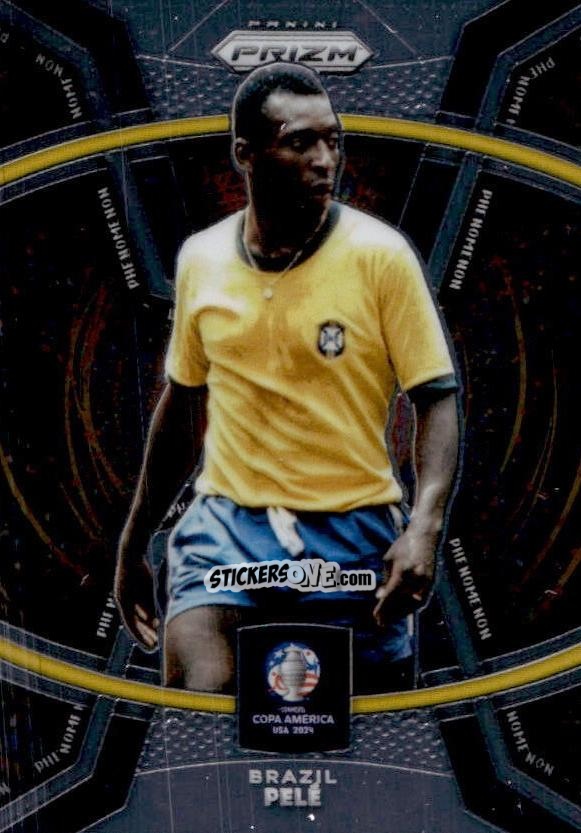 Figurina Pele - Prizm Copa America 2023-2024
 n. P40 - Panini