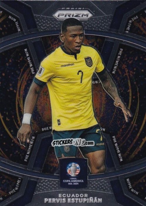 Figurina Pervis Estupinan - Prizm Copa America 2023-2024
 n. P34 - Panini