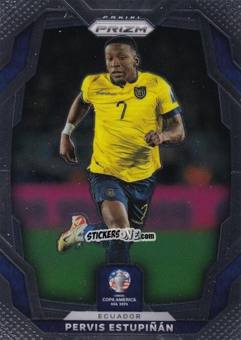 Figurina Pervis Estupinan - Prizm Copa America 2023-2024
 n. 74 - Panini