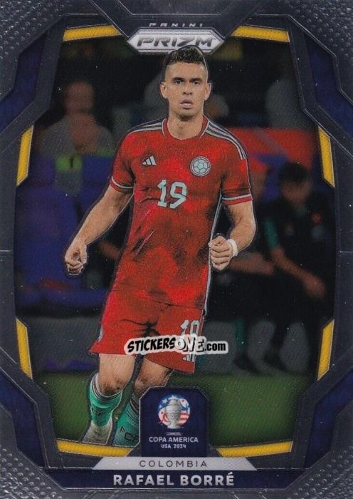 Sticker Rafael Santos Borre - Prizm Copa America 2023-2024
 n. 52 - Panini