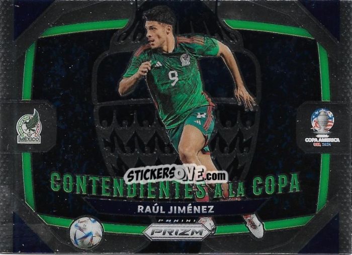 Sticker Raul Jimenez - Prizm Copa America 2023-2024
 n. CC26 - Panini