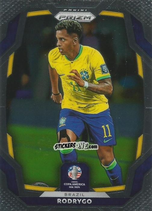 Cromo Rodrygo - Prizm Copa America 2023-2024
 n. 35 - Panini
