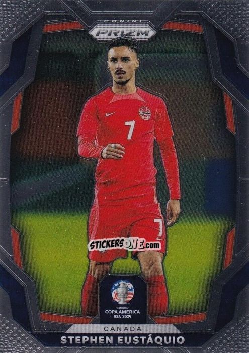 Sticker Stephen Eustaquio - Prizm Copa America 2023-2024
 n. 169 - Panini