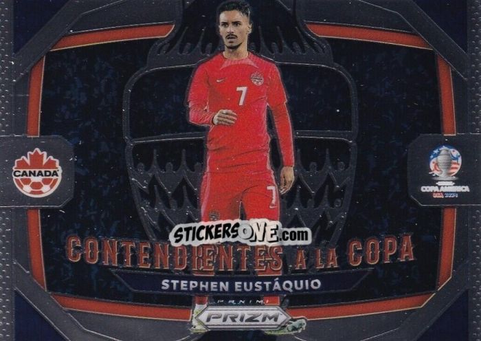 Sticker Stephen Eustaquio - Prizm Copa America 2023-2024
 n. CC35 - Panini