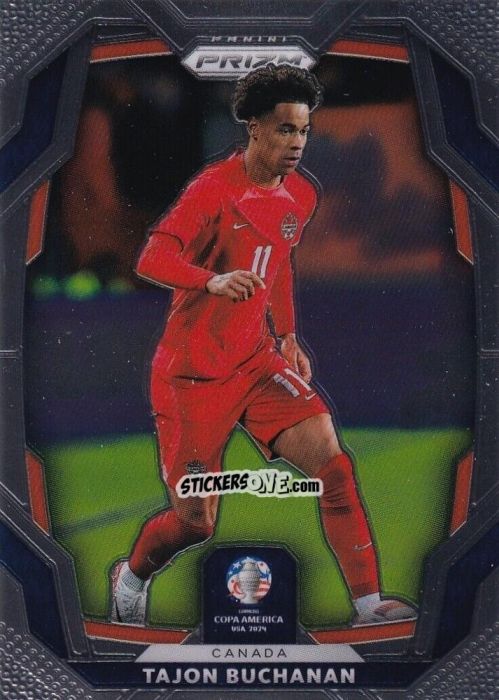 Sticker Tajon Buchanan - Prizm Copa America 2023-2024
 n. 172 - Panini
