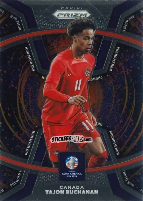 Sticker Tajon Buchanan - Prizm Copa America 2023-2024
 n. P21 - Panini