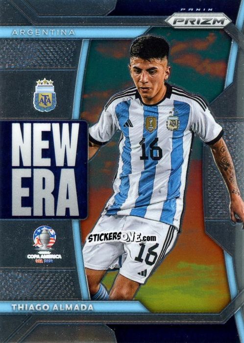 Sticker Thiago Almada - Prizm Copa America 2023-2024
 n. NE30 - Panini