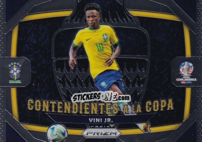 Sticker Vini Jr. - Prizm Copa America 2023-2024
 n. CC19 - Panini