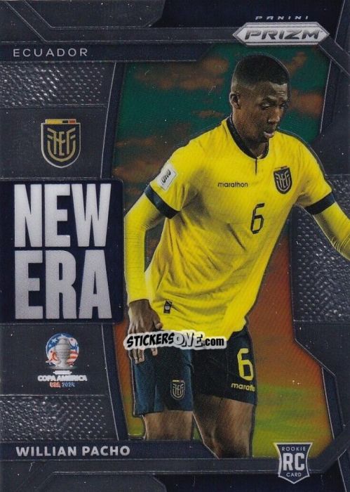 Sticker Willian Pacho - Prizm Copa America 2023-2024
 n. NE31 - Panini