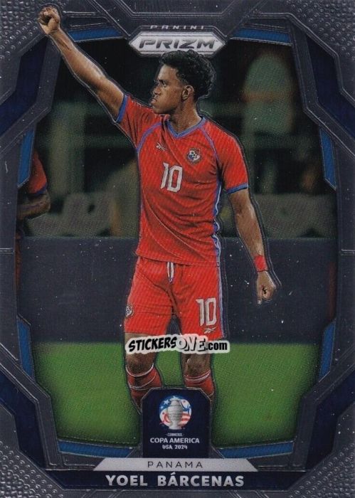 Sticker Yoel Barcenas - Prizm Copa America 2023-2024
 n. 144 - Panini