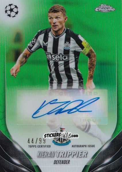 Sticker Kieran Trippier - UEFA Club Competitions Chrome 2023-2024
 n. CA-KT - Topps
