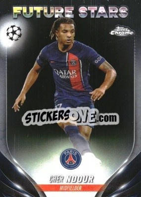 Sticker Cher NDour - UEFA Club Competitions Chrome 2023-2024
 n. 7 - Topps