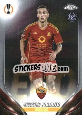 Sticker Riccardo Pagano - UEFA Club Competitions Chrome 2023-2024
 n. 12 - Topps