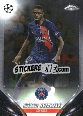 Sticker Ousmane Dembélé - UEFA Club Competitions Chrome 2023-2024
 n. 14 - Topps