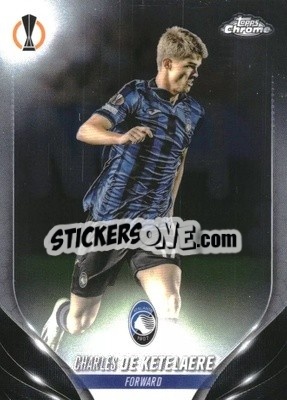 Sticker Charles De Ketelaere - UEFA Club Competitions Chrome 2023-2024
 n. 19 - Topps
