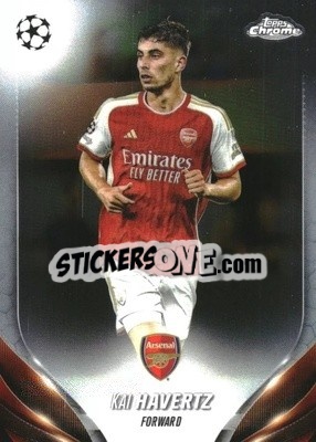 Sticker Kai Havertz - UEFA Club Competitions Chrome 2023-2024
 n. 20 - Topps