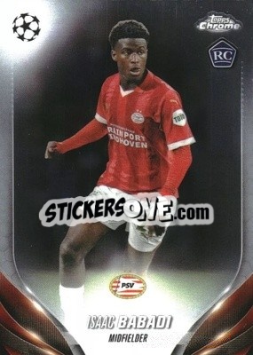 Sticker Isaac Babadi - UEFA Club Competitions Chrome 2023-2024
 n. 22 - Topps