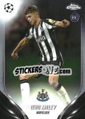 Sticker Lewis Miley - UEFA Club Competitions Chrome 2023-2024
 n. 31 - Topps