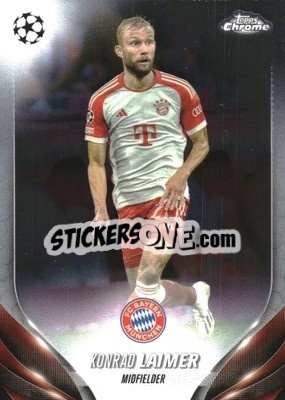 Sticker Konrad Laimer - UEFA Club Competitions Chrome 2023-2024
 n. 35 - Topps