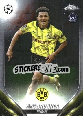 Sticker Paris Brunner - UEFA Club Competitions Chrome 2023-2024
 n. 44 - Topps