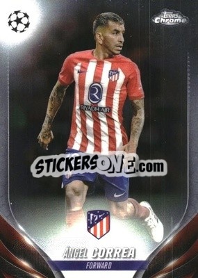 Sticker Ángel Correa - UEFA Club Competitions Chrome 2023-2024
 n. 49 - Topps