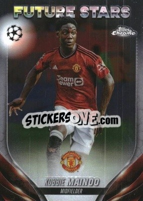 Sticker Kobbie Mainoo - UEFA Club Competitions Chrome 2023-2024
 n. 57 - Topps