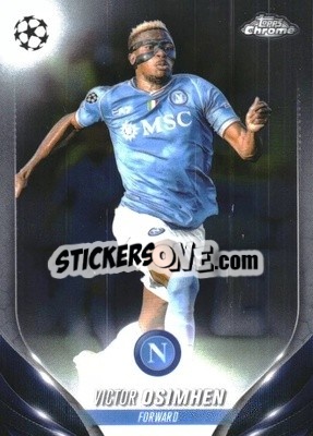 Sticker Victor Osimhen - UEFA Club Competitions Chrome 2023-2024
 n. 58 - Topps