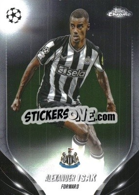 Sticker Alexander Isak - UEFA Club Competitions Chrome 2023-2024
 n. 61 - Topps