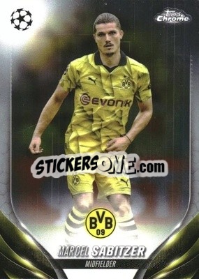 Sticker Marcel Sabitzer - UEFA Club Competitions Chrome 2023-2024
 n. 80 - Topps