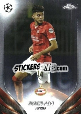 Sticker Ricardo Pepi - UEFA Club Competitions Chrome 2023-2024
 n. 82 - Topps