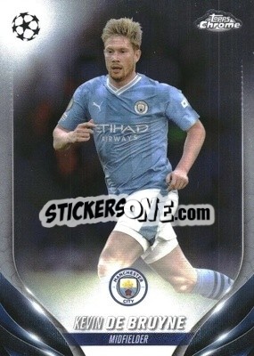 Sticker Kevin De Bruyne - UEFA Club Competitions Chrome 2023-2024
 n. 85 - Topps