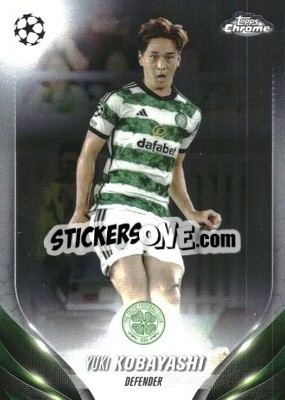 Sticker Yuki Kobayashi - UEFA Club Competitions Chrome 2023-2024
 n. 87 - Topps
