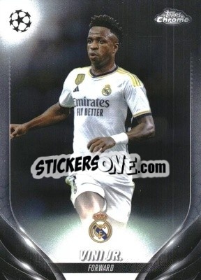 Sticker Vini Jr. - UEFA Club Competitions Chrome 2023-2024
 n. 92 - Topps
