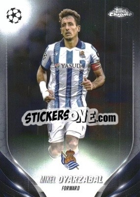 Cromo Mikel Oyarzabal - UEFA Club Competitions Chrome 2023-2024
 n. 94 - Topps