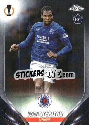 Sticker Dujon Sterling - UEFA Club Competitions Chrome 2023-2024
 n. 95 - Topps