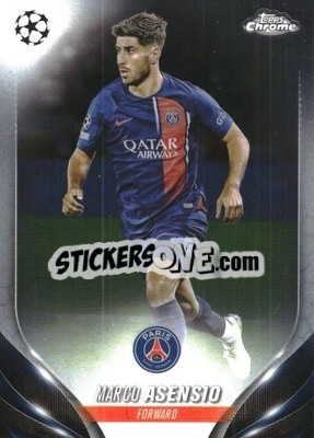 Sticker Marco Asensio - UEFA Club Competitions Chrome 2023-2024
 n. 97 - Topps