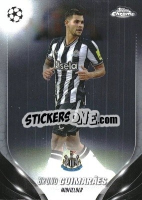 Sticker Bruno Guimarães - UEFA Club Competitions Chrome 2023-2024
 n. 104 - Topps