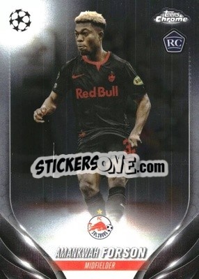 Sticker Amankwah Forson - UEFA Club Competitions Chrome 2023-2024
 n. 118 - Topps