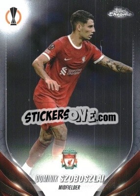 Sticker Dominik Szoboszlai - UEFA Club Competitions Chrome 2023-2024
 n. 119 - Topps