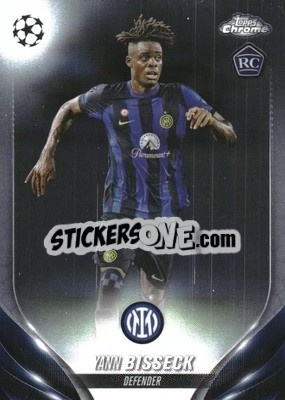 Sticker Yann Bisseck - UEFA Club Competitions Chrome 2023-2024
 n. 120 - Topps