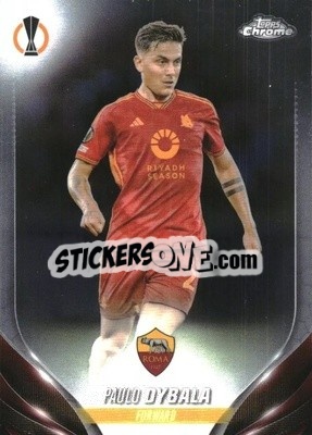 Sticker Paulo Dybala - UEFA Club Competitions Chrome 2023-2024
 n. 128 - Topps