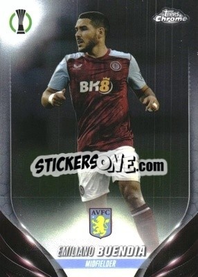 Sticker Emiliano Buendia - UEFA Club Competitions Chrome 2023-2024
 n. 133 - Topps