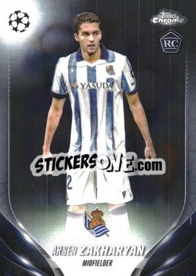 Sticker Arsen Zakharyan - UEFA Club Competitions Chrome 2023-2024
 n. 141 - Topps