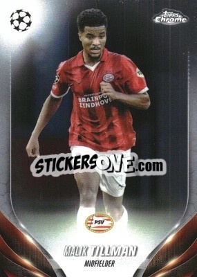 Sticker Malik Tillman - UEFA Club Competitions Chrome 2023-2024
 n. 142 - Topps