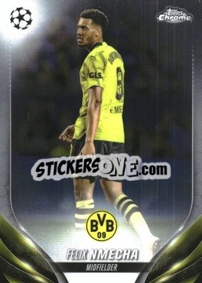 Sticker Felix Nmecha - UEFA Club Competitions Chrome 2023-2024
 n. 145 - Topps