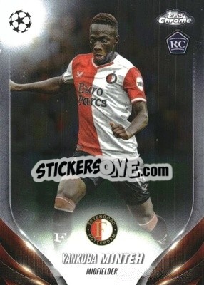 Sticker Yankuba Minteh - UEFA Club Competitions Chrome 2023-2024
 n. 165 - Topps