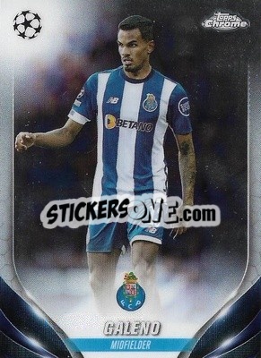 Sticker Galeno - UEFA Club Competitions Chrome 2023-2024
 n. 167 - Topps